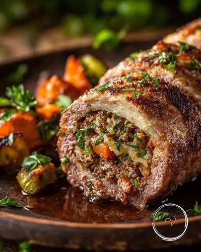 Enrollado de Carne grande 