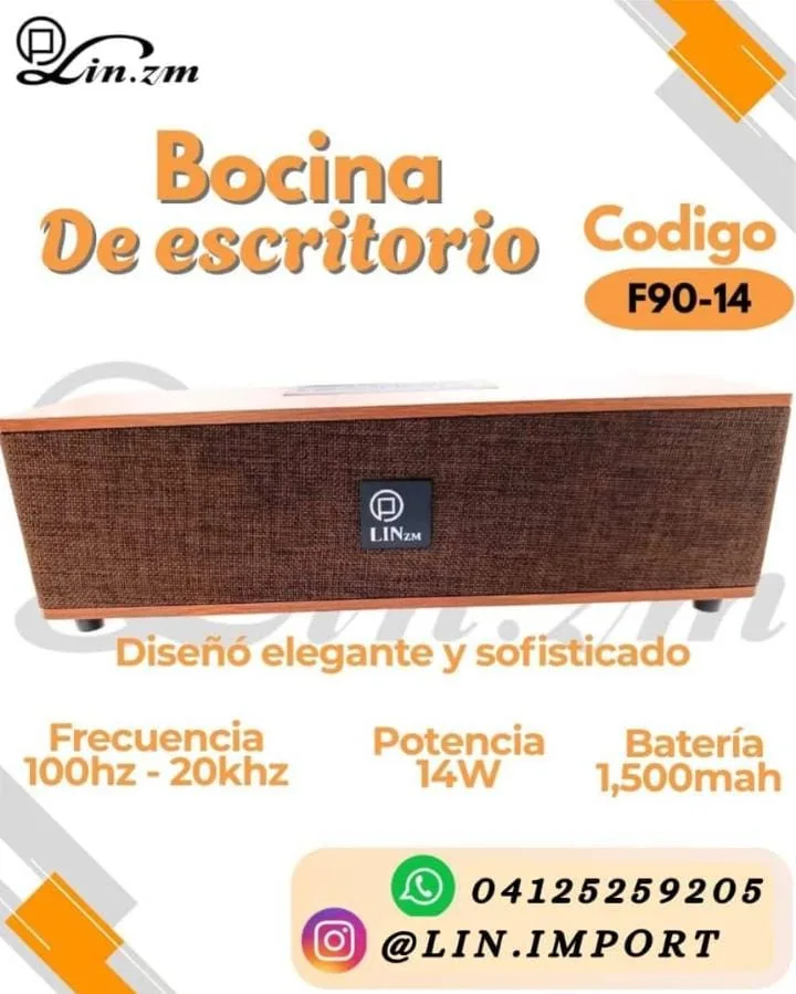 Bocina de Escritorio BLTO X 6