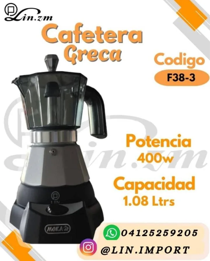 Cafetera Electrica Greca BLTO X 8