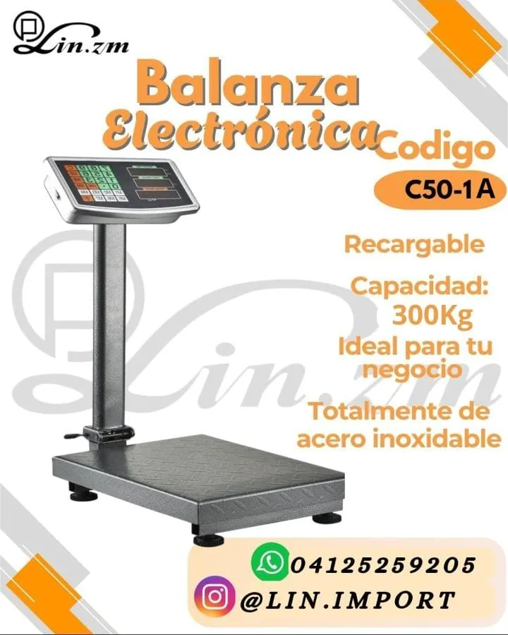 Balanza Electronica 300Kg BLTO X 2